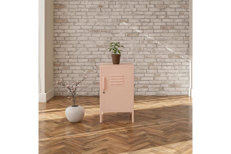 Side-/endebord Mission District Lyserød - Lyserød - Møbler - Borde - Aflastningsbord - Lampebord