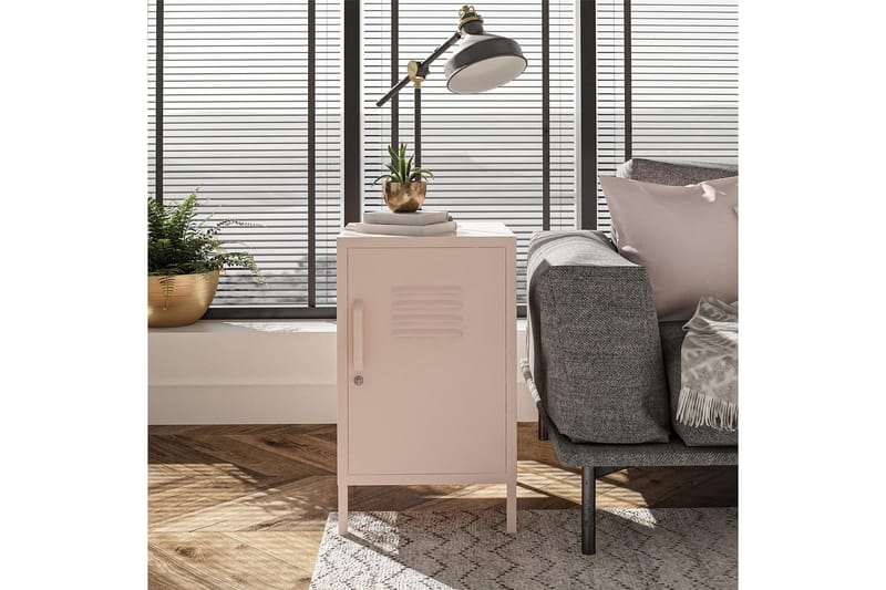 Side-/endebord Mission District Lyserød - Lyserød - Møbler - Borde - Aflastningsbord - Lampebord