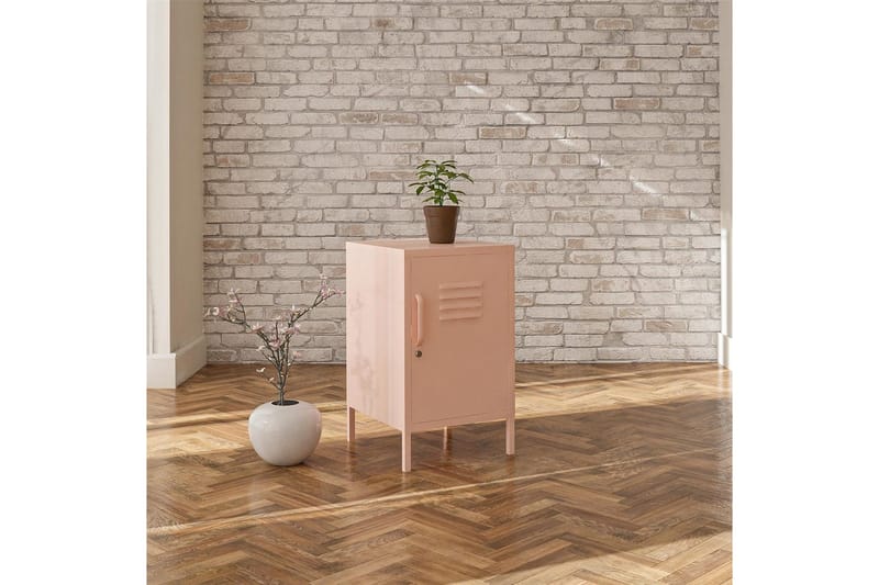 Side-/endebord Mission District Lyserød - Lyserød - Møbler - Borde - Aflastningsbord - Lampebord