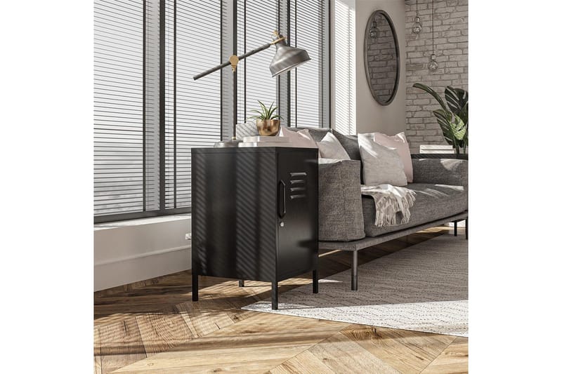 Side-/endebord Mission District Sort - Sort - Møbler - Borde - Aflastningsbord - Lampebord