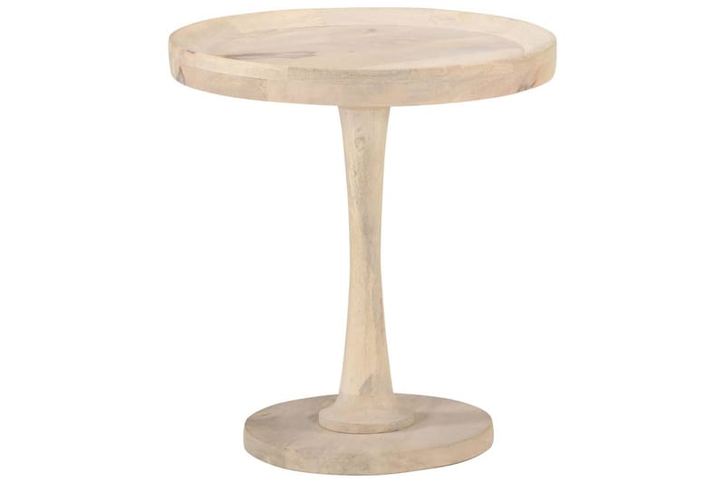 Sidebord ø50x55 cm massivt mangotræ - Brun - Lampebord - Bakkebord & små borde