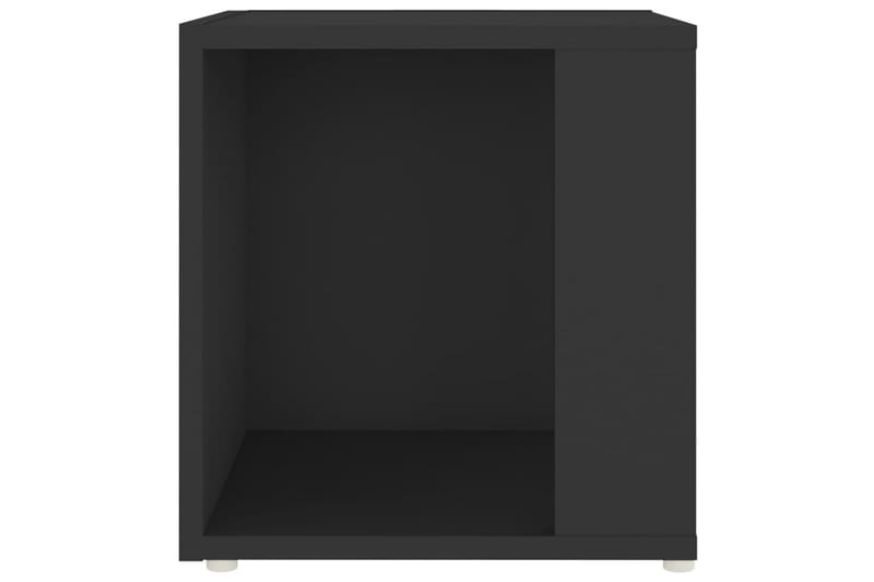 sidebord 33x33x34,5 cm spånplade sort - Sort - Møbler - Borde - Aflastningsbord - Lampebord
