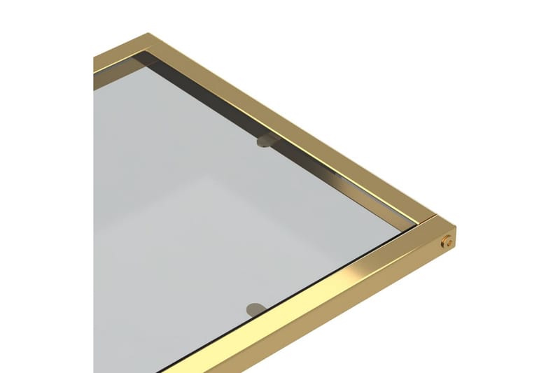 sidebord 50x35x65 cm hærdet glas sort - Sort - Møbler - Borde - Aflastningsbord - Lampebord