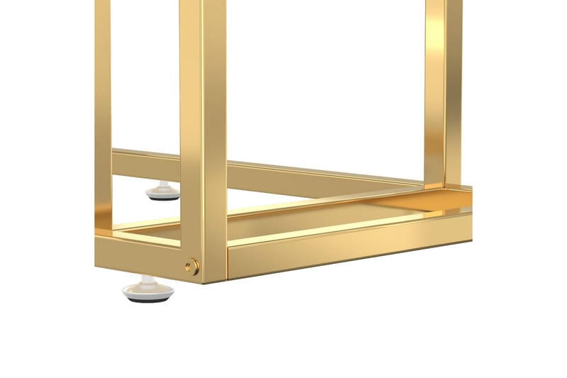 sidebord 50x35x65 cm hærdet glas sort - Sort - Møbler - Borde - Aflastningsbord - Lampebord