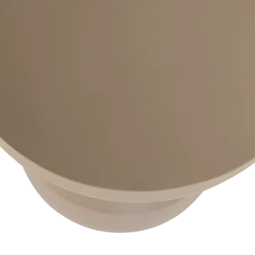 Sidebord Bova 45 cm rundt - Brun - Møbler - Borde - Aflastningsbord - Lampebord