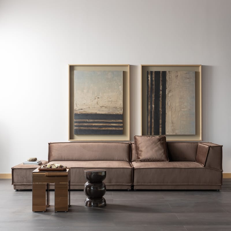 Sidebord Breno 30 cm - Mørkebrun - Møbler - Borde - Aflastningsbord - Lampebord