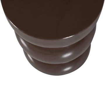 Sidebord Breno 30 cm - Mørkebrun - Møbler - Borde - Aflastningsbord - Lampebord