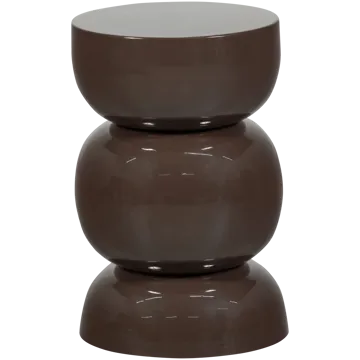 Sidebord Breno 30 cm - Mørkebrun - Møbler - Borde - Aflastningsbord - Lampebord