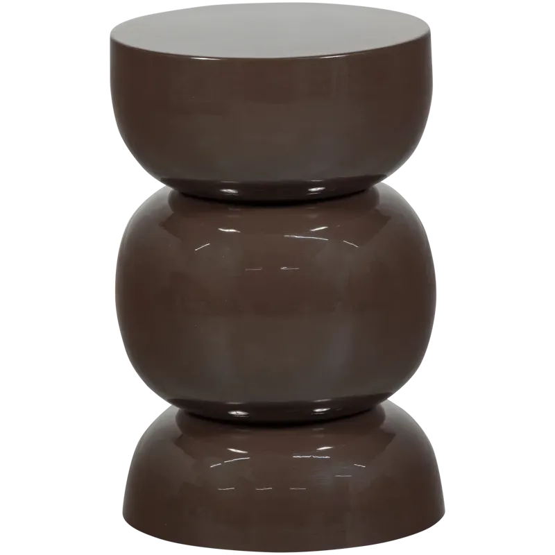 Sidebord Breno 30 cm, Mørkebrun