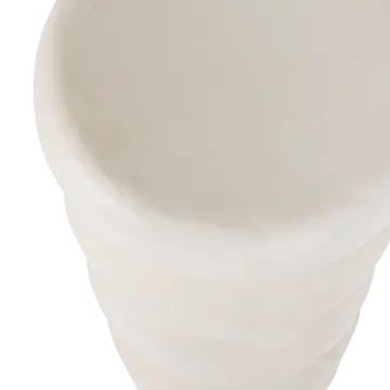 Sidebord Brilo 29 cm rundt - Creme - Møbler - Borde - Aflastningsbord - Lampebord