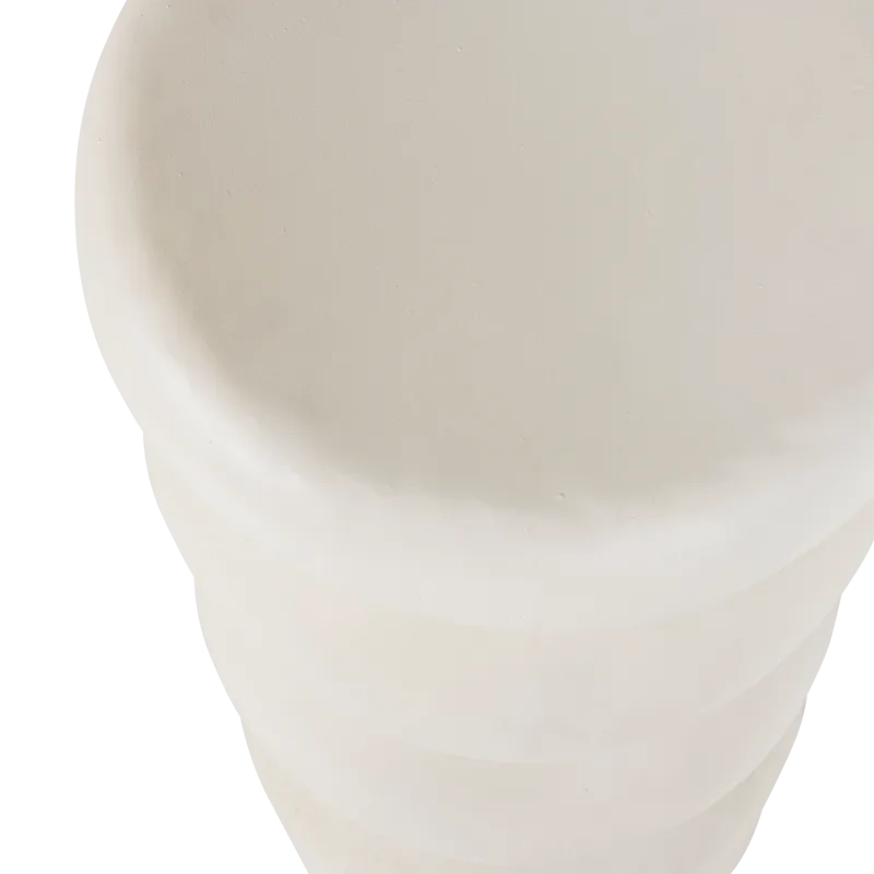 Sidebord Brilo 29 cm rundt - Creme - Møbler - Borde - Aflastningsbord - Lampebord