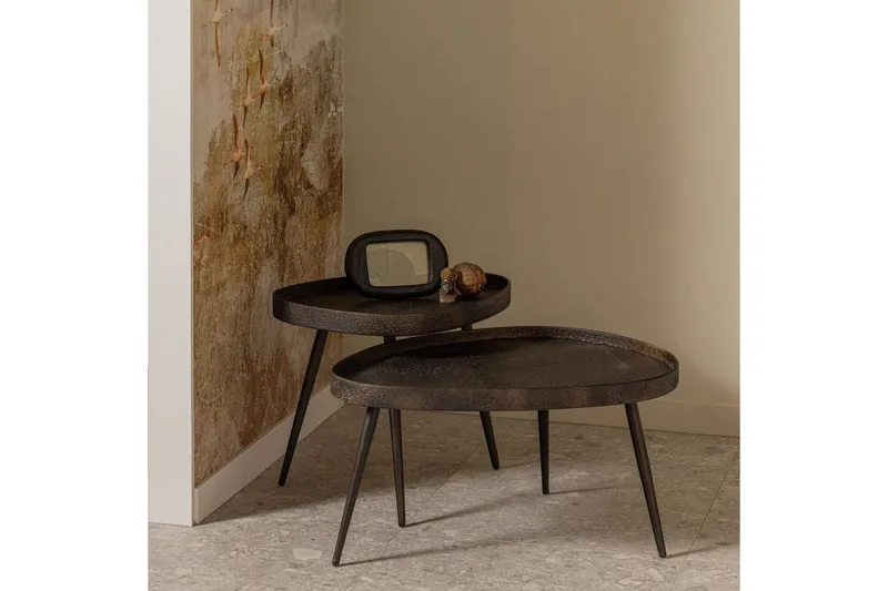 Sidebord Crude Sæt af 2 - Møbler - Borde - Aflastningsbord - Indskudsborde