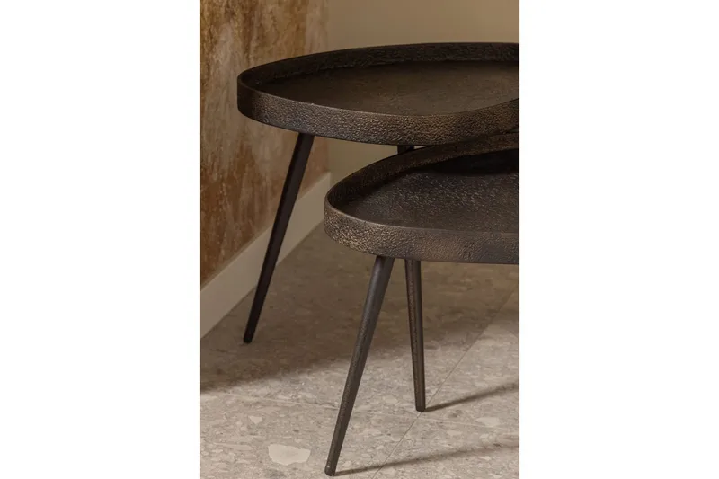 Sidebord Crude Sæt af 2 - Møbler - Borde - Aflastningsbord - Indskudsborde