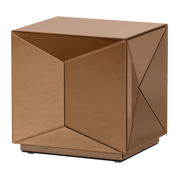 Sidebord Glintz 40 cm - Brun - Møbler - Borde - Aflastningsbord - Lampebord