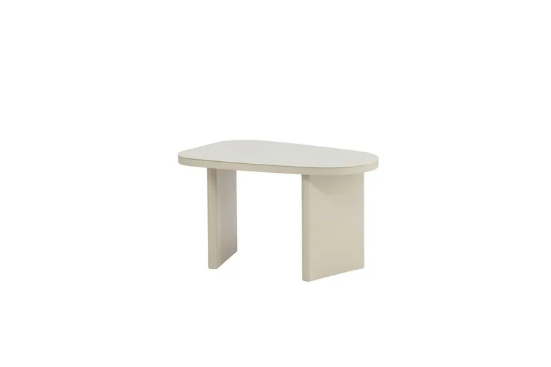 Sidebord Grønvik - Beige, 70 x 45 - Møbler - Borde - Aflastningsbord - Lampebord