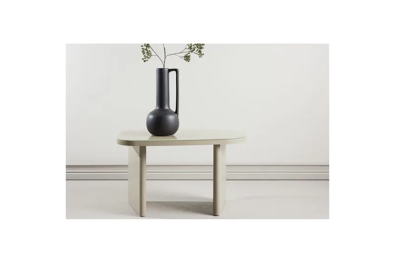 Sidebord Grønvik - Beige, 70 x 45 - Møbler - Borde - Aflastningsbord - Lampebord