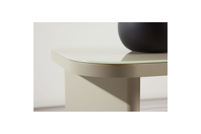 Sidebord Grønvik - Beige, 70 x 45 - Møbler - Borde - Aflastningsbord - Lampebord
