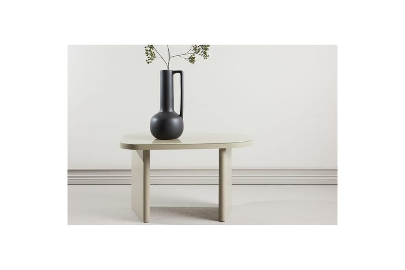Sidebord Grønvik - Beige, 70 x 45 - Møbler - Borde - Aflastningsbord - Lampebord