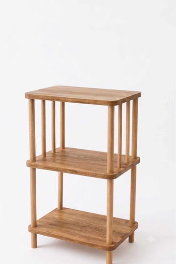 Sidebord Hanah Home Pika Tray (40 x 75 x 30 cm) Fyrretræ - Fyrretræ - Møbler - Borde - Aflastningsbord - Lampebord