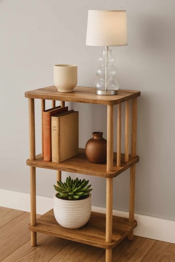 Sidebord Hanah Home Pika Tray (40 x 75 x 30 cm) Fyrretræ - Fyrretræ - Møbler - Borde - Aflastningsbord - Lampebord