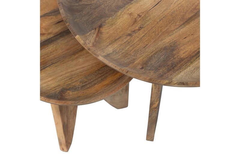 Sidebord High Heels sæt med 2 - Natur - Møbler - Borde - Aflastningsbord - Lampebord