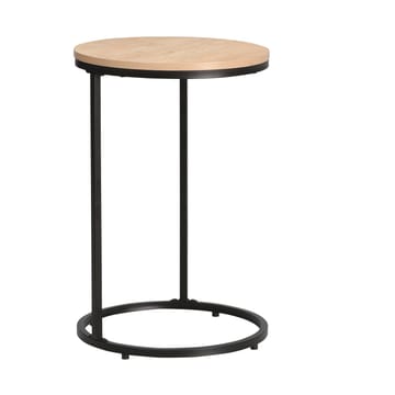 Sidebord HOME4YOU Hedvig D40x60 cm Ask/Sort - Ask/sort - Møbler - Borde - Aflastningsbord - Konsolbord & sidebord