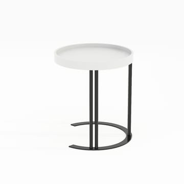 Sidebord HOME4YOU Keira 40x45 cm Hvid - hvid - Møbler - Borde - Aflastningsbord - Lampebord