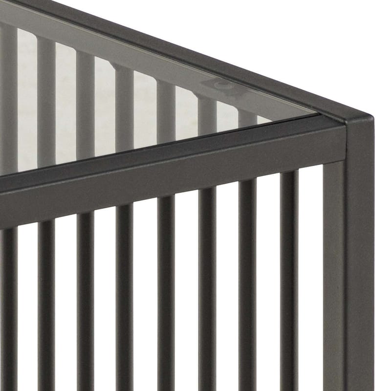 Sidebord HOME4YOU Strington 40x40x40 cm Grå - grå - Møbler - Borde - Aflastningsbord - Lampebord