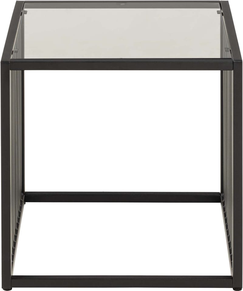 Sidebord HOME4YOU Strington 40x40x40 cm Grå - grå - Møbler - Borde - Aflastningsbord - Lampebord