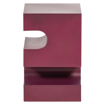 Sidebord Jessa 30 cm - Lilla/Brun - Møbler - Borde - Aflastningsbord - Lampebord