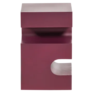 Sidebord Jessa 30 cm - Lilla/Brun - Møbler - Borde - Aflastningsbord - Lampebord