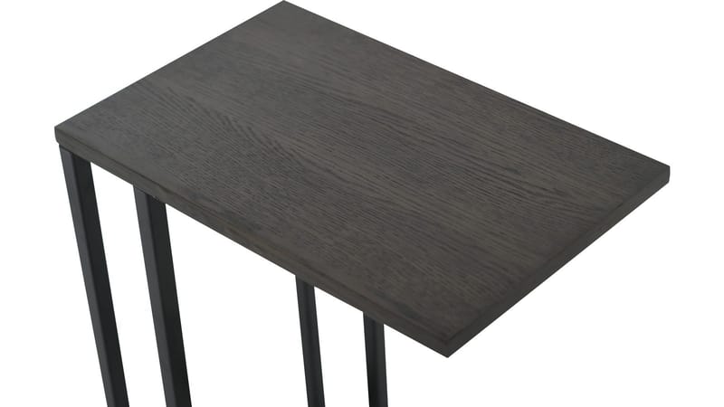 Sidebord Kapelvej 30x47 - Brunlakeret egefiner - Møbler - Borde - Aflastningsbord - Lampebord