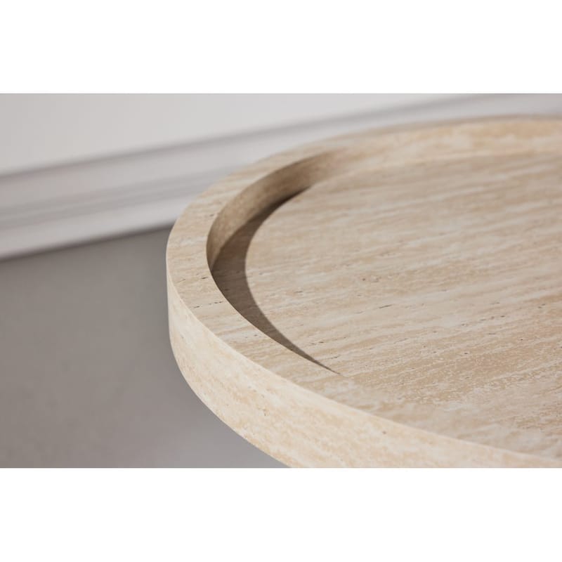 Sidebord Krille - Beige - Møbler - Borde - Aflastningsbord - Lampebord