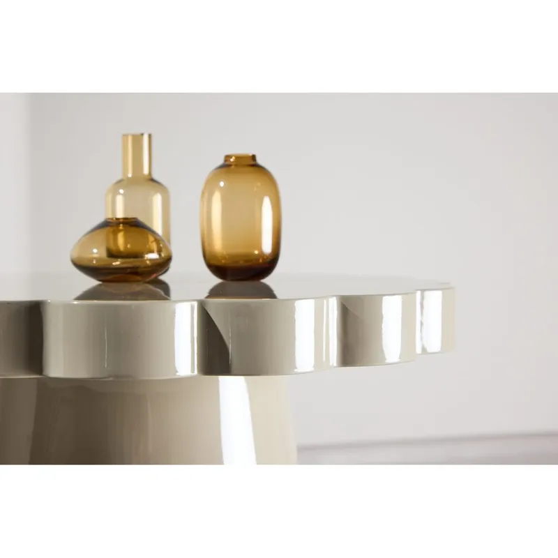 Sidebord Krull - Beige - Møbler - Borde - Aflastningsbord - Lampebord