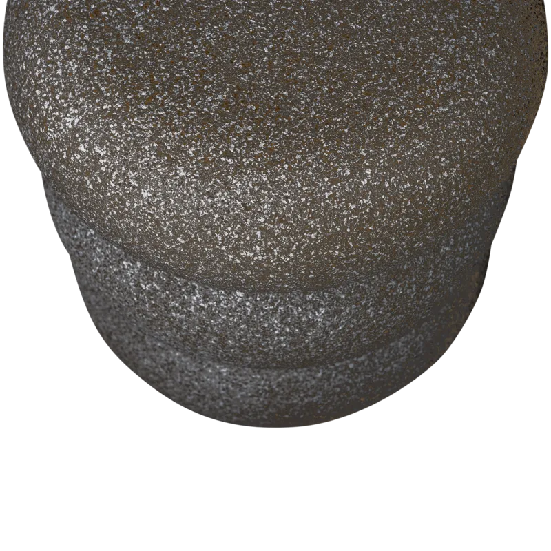 Sidebord Laurel 40 cm rundt - Sort - Møbler - Borde - Aflastningsbord - Lampebord