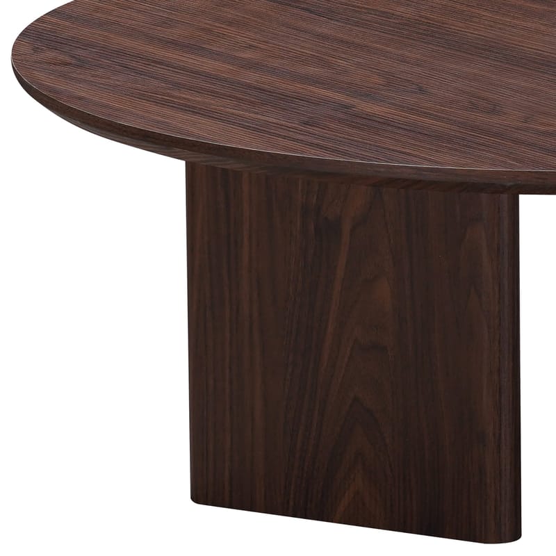 SIDEBORD Loft24 CHATHAM Mörkbrun - Valnød - Møbler - Borde - Aflastningsbord - Lampebord