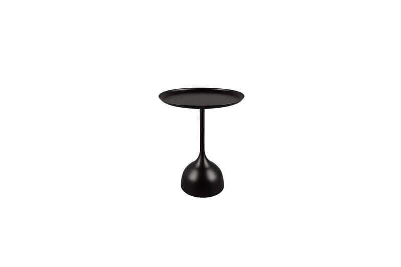 Sidebord Mirrors & More Mona Ø 48 x 60 cm, Sort - Ø 48 x 60 cm, Sort - Møbler - Borde - Aflastningsbord - Lampebord