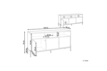 Sidebord Moines - Opbevaring - Opbevaringsmøbler - Skænke & sideboards