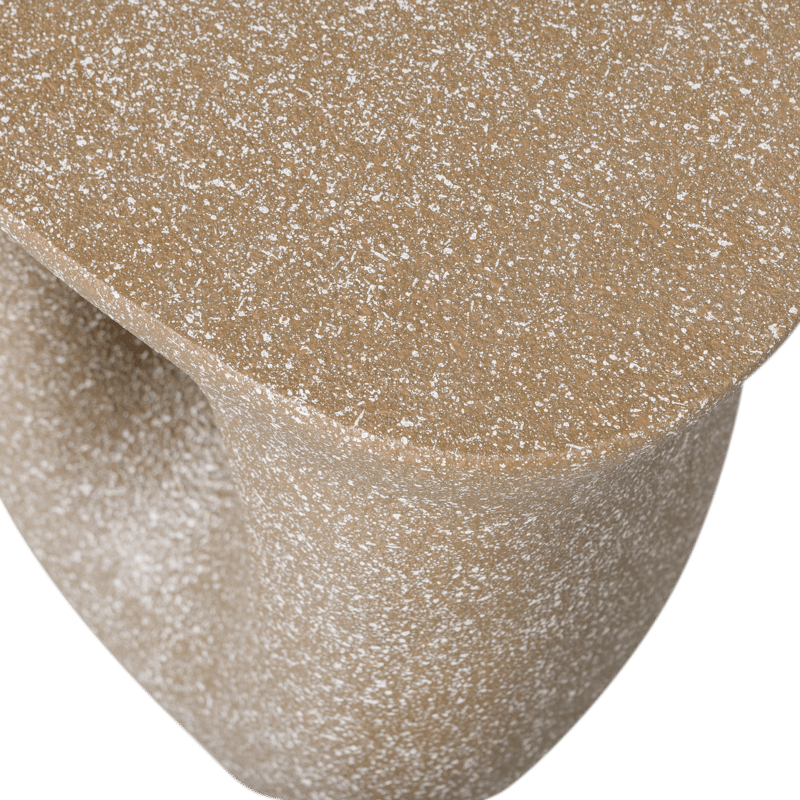 Sidebord Moson 40 cm - Beige - Møbler - Borde - Aflastningsbord - Lampebord