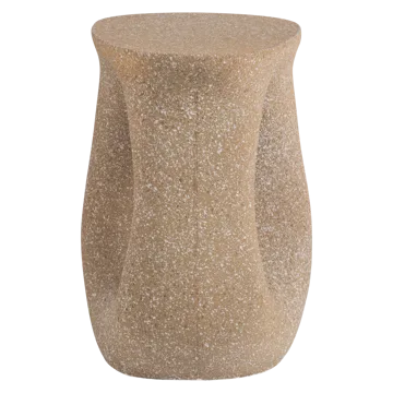 Sidebord Moson 40 cm - Beige - Møbler - Borde - Aflastningsbord - Lampebord