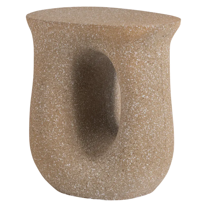 Sidebord Moson 40 cm, Beige