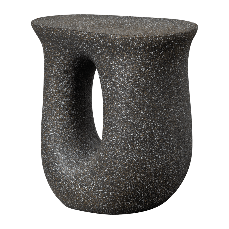 Sidebord Moson 40 cm - Sort - Møbler - Borde - Aflastningsbord - Lampebord