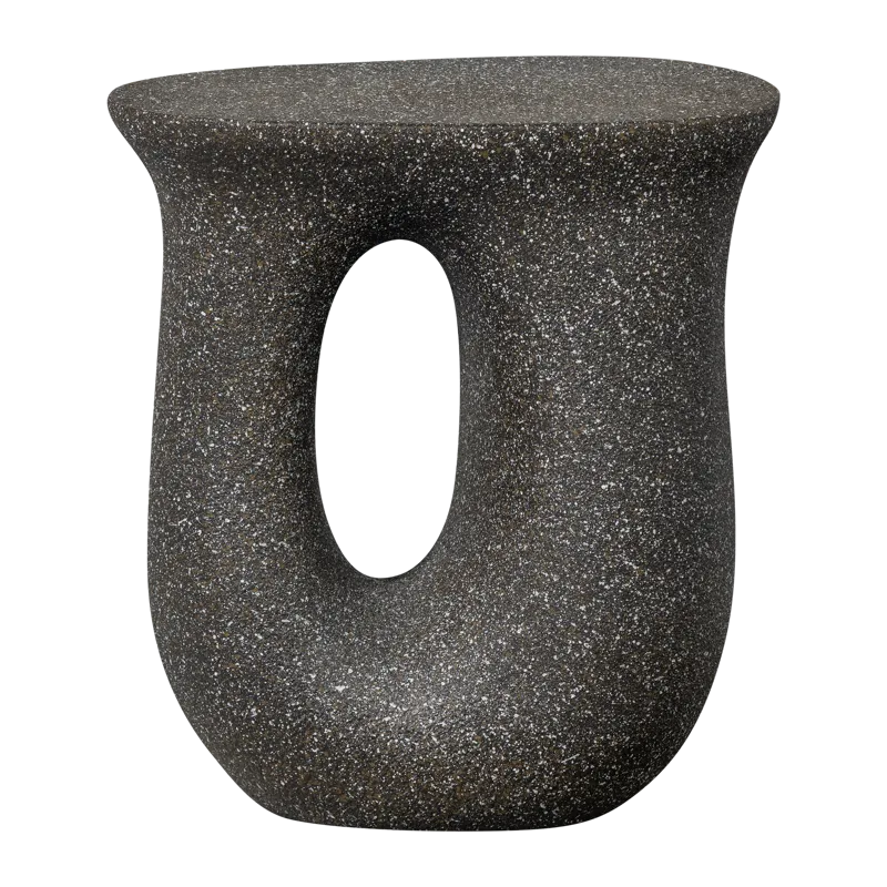 Sidebord Moson 40 cm, Sort