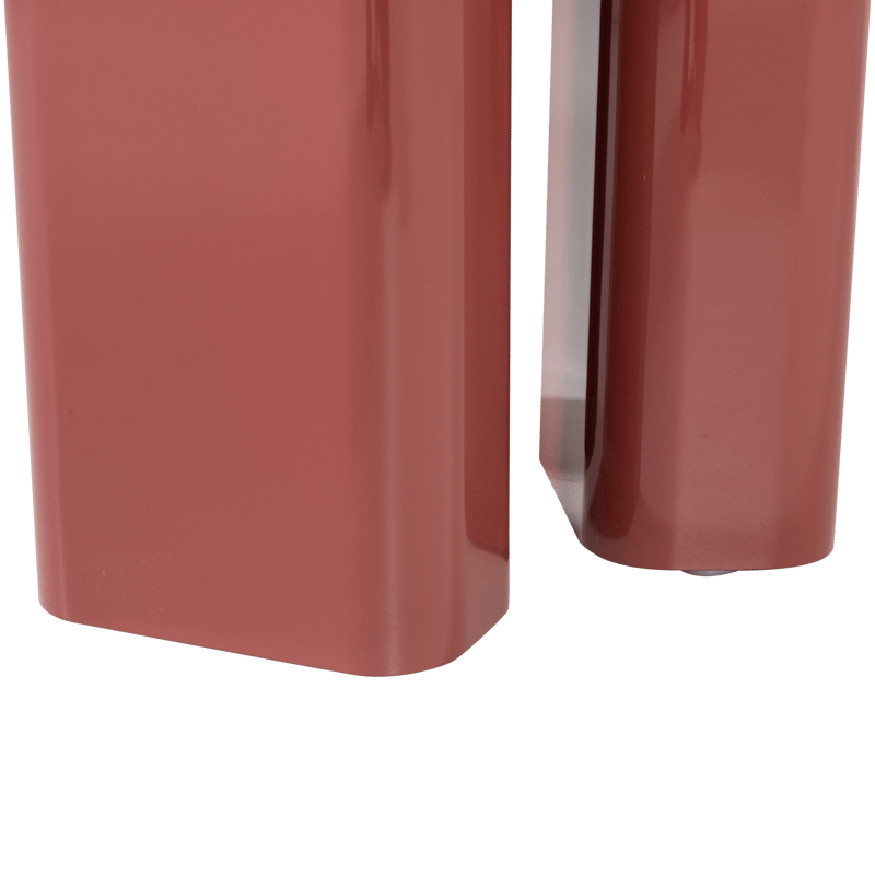 Sidebord Orivo 40 cm rundt - Rød/Rosa - Møbler - Borde - Aflastningsbord - Lampebord