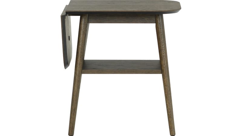 Sidebord Ravik med Klap - Belfort brun - Møbler - Borde - Aflastningsbord - Lampebord