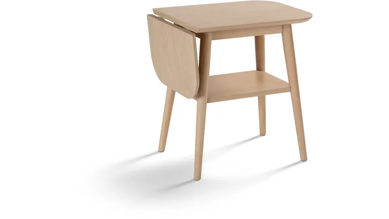 Sidebord Ravik med Klap, Hvidpigmenteret