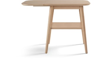 Sidebord Ravik med Klap - Hvidpigmenteret - Møbler - Borde - Aflastningsbord - Lampebord