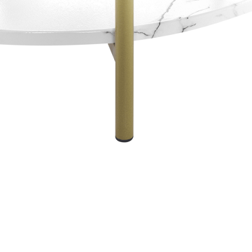Sidebord Reva - Hvid - Møbler - Borde - Aflastningsbord - Lampebord