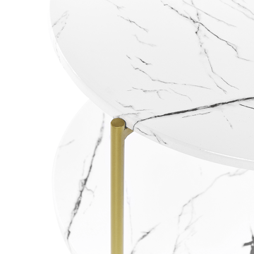 Sidebord Reva - Hvid - Møbler - Borde - Aflastningsbord - Lampebord