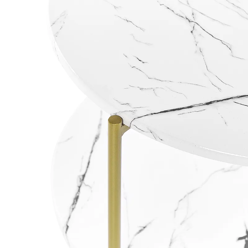 Sidebord Reva - Hvid - Møbler - Borde - Aflastningsbord - Lampebord